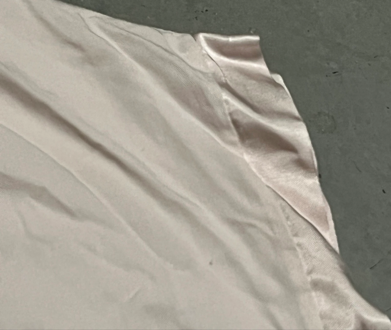 Blusa de cetim e viscose rosa – photo 4
